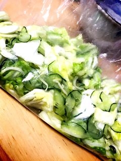 キャベツのお葉漬け*お漬物*浅漬け-レシピのメイン写真