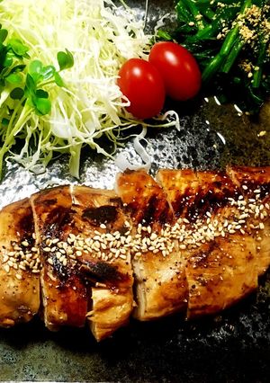 鶏胸肉のヨーグルト味噌漬け-レシピのメイン写真