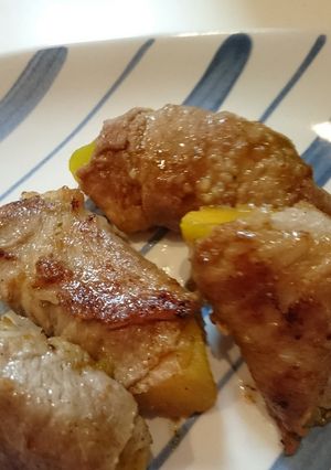 かぼちゃの肉巻きにんにく醤油★-レシピのメイン写真