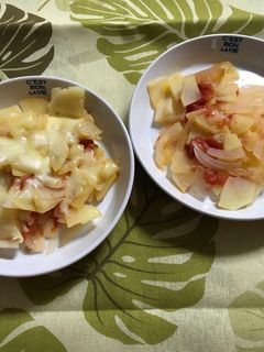簡単☆じゃがいもとトマトの重ね煮-レシピのメイン写真