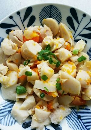 里芋の味玉合え-レシピのメイン写真