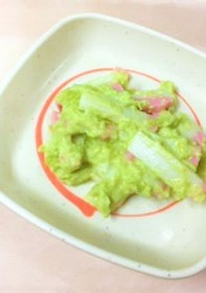 栄養士献立　かまぼこのずんだ和え-レシピのメイン写真