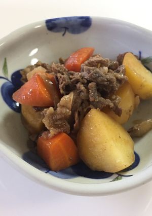 我が家の甘めの肉じゃが-レシピのメイン写真