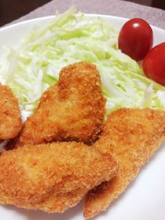 サクサク簡単ささみフライ-レシピのメイン写真