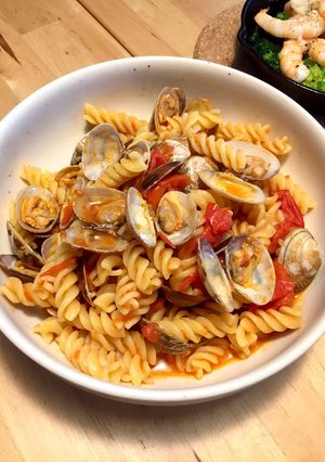 アサリとトマトのショートパスタ-レシピのメイン写真