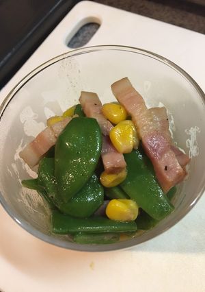 モロッコ豆のコンソメ 炒め煮-レシピのメイン写真