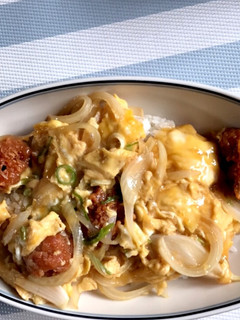 旨辛唐揚げ丼-レシピのメイン写真