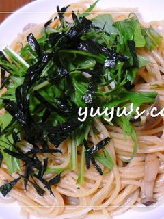 きのこと水菜の和風パスタ★-レシピのメイン写真