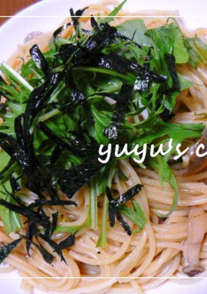 きのこと水菜の和風パスタ★-レシピのメイン写真