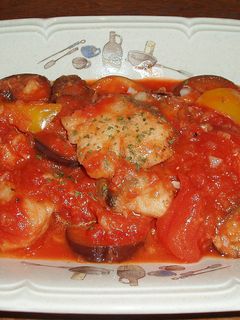 こんがり白身魚のトマト煮-レシピのメイン写真