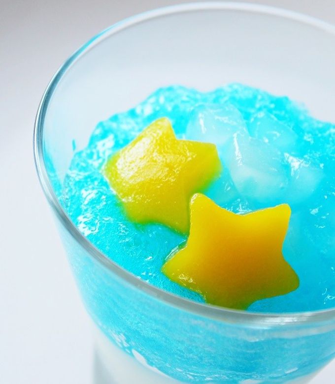 簡単七夕スイーツ】かき氷シロップゼリー by 和田良美｜姫ごはん