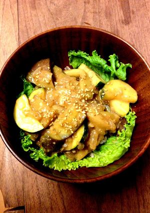 肉なしで簡単♪夏のヘルシー麻婆茄子-レシピのメイン写真