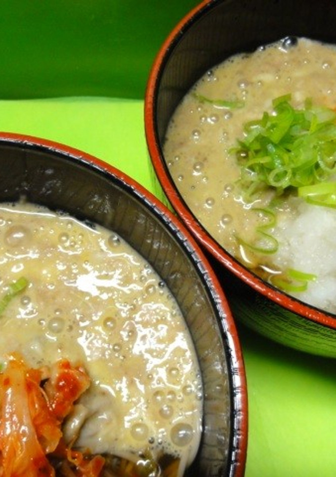 ＊冷たいとろろキムチおろしかけ蕎麦＊-レシピのメイン写真
