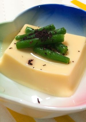 たまご豆腐で☆さっぱり小鉢-レシピのメイン写真