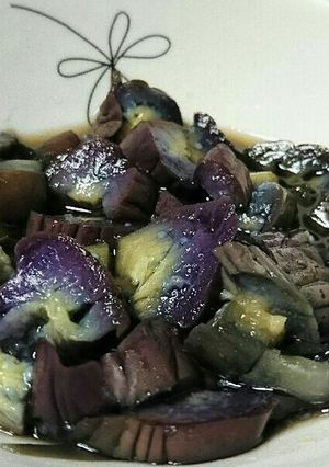 簡単だけどおいしい レンチン茄子おひたし-レシピのメイン写真