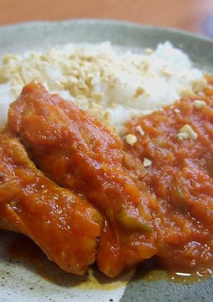 チキンのトマト風味カレー-レシピのメイン写真