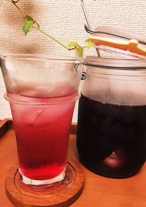 手作り＊ブルーベリー黒酢＊-レシピのメイン写真