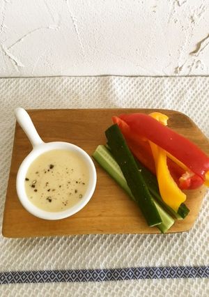 大和酵素入りマヨディップとスティック野菜-レシピのメイン写真