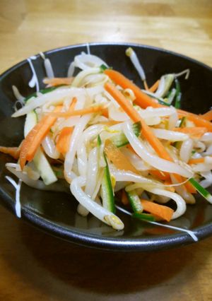 もやしときゅうりとにんじんの甘酢和え-レシピのメイン写真