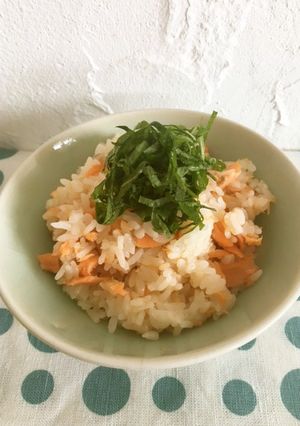 簡単♬鮭の炊き込みご飯　大和酵素（本草）-レシピのメイン写真
