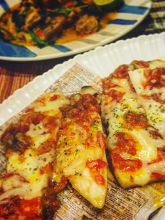 簡単即席エリンギピザ-レシピのメイン写真