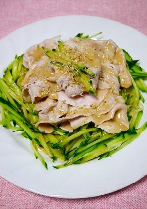 初めてでも簡単♪基本の冷しゃぶサラダ-レシピのメイン写真