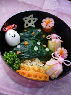 ポテトのBOX☆クリスマスキャラ弁-レシピのメイン写真