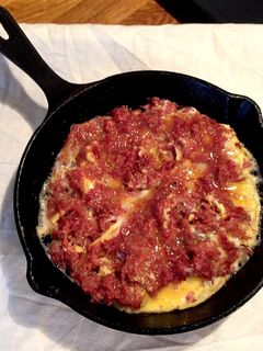 コンビーフのオムレツ-レシピのメイン写真