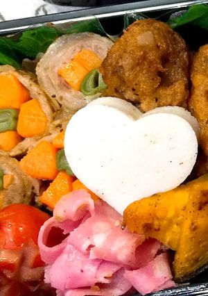 お花みたいな豚肉巻き-レシピのメイン写真