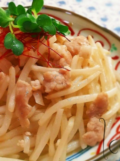 お酢でさっぱり♪もやしのにんにく炒め-レシピのメイン写真