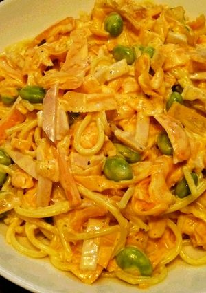人参と枝豆のスパゲティサラダ-レシピのメイン写真