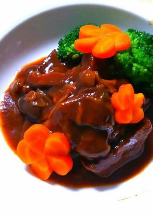 低糖質レシピ☆牛肉の赤ワイン煮込み-レシピのメイン写真