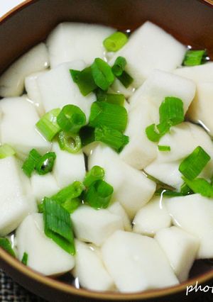 ふわふわはんぺんの塩麹お吸い物-レシピのメイン写真