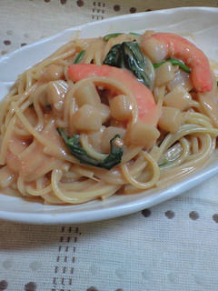 キャンベル缶で作るトマトクリームパスタ-レシピのメイン写真