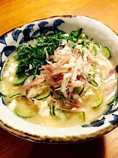 夏に食べたい冷や汁-レシピのメイン写真
