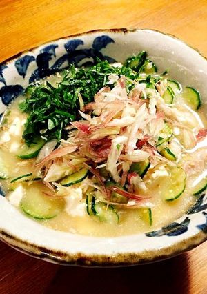 夏に食べたい冷や汁-レシピのメイン写真