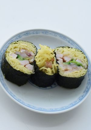 のり巻き中華麺-レシピのメイン写真