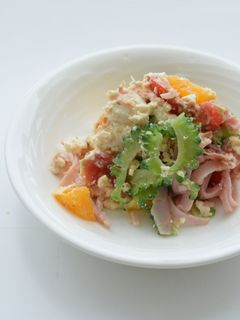 ゴーヤの変り白和え-レシピのメイン写真