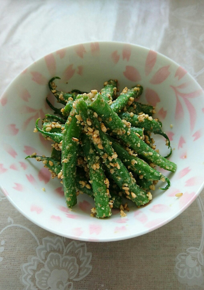 簡単！いんげんの胡麻和え-レシピのメイン写真