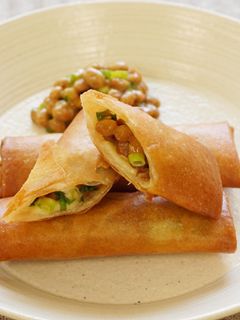納豆春巻-レシピのメイン写真