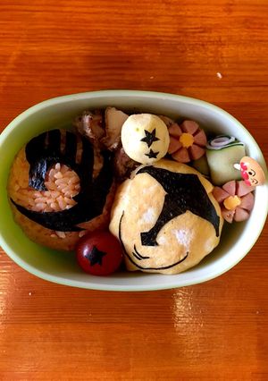 キュウレンジャー キャラ弁-レシピのメイン写真