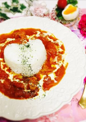 30分で簡単♡本格バターチキンカレー♡-レシピのメイン写真