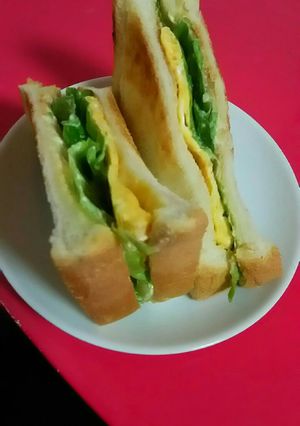 玉子トースト♪-レシピのメイン写真