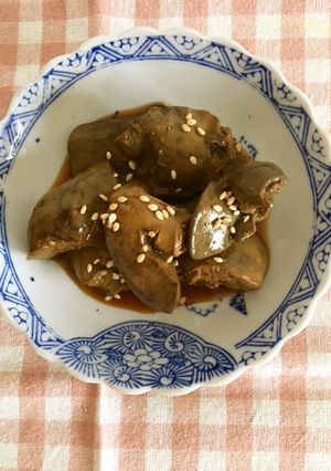 大和酵素入り鶏レバーのバルサミコ煮-レシピのメイン写真