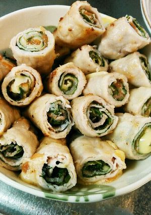 豚肉の梅チーズ焼き-レシピのメイン写真
