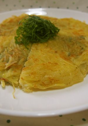 和のじゃが芋ガレット♪青ジソとチーズで♪-レシピのメイン写真