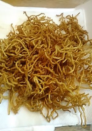 残り物ラーメンお菓子-レシピのメイン写真