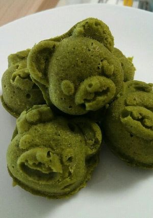 レンジで♡米粉の抹茶プチケーキ-レシピのメイン写真