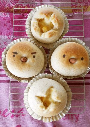 ふんわりライ麦丸パン-レシピのメイン写真