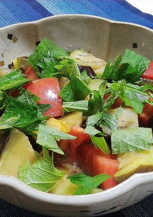 夏野菜のさっぱり白だし漬け-レシピのメイン写真